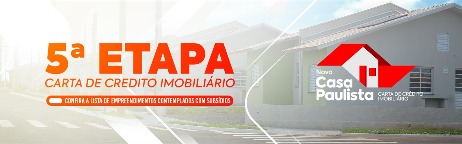 5ª etapa da Carta de Crédito Imobiliário